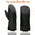 Milwaukee Leather SH230 Men's Black Leather Warm Lining Gauntlet Motorcycle Hand Gloves W/ ‘Rain Mitten and Pull-on Closure’