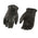 Milwaukee Leather SH234 Men's Black Thermal Lined Leather Motorcycle Hand Gloves W/ Sinch Wrist Closure