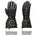Milwaukee Leather Men's Gauntlet Motorcycle Hand Gloves-Black Leather Thermal Lined with Conchos on Cuff- SH238