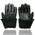 Milwaukee Leather Men's Gauntlet Motorcycle Hand Gloves-Black Leather Thermal Lined with Conchos on Cuff- SH238