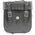 Milwaukee Leather SH581 Medium Black ‘Studded’ PVC Sissy Bar Motorcycle Bag