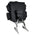 Milwaukee Leather SH584 Large Black PVC Motorcycle Sissy Bar Bag with 5 Bonus Pockets