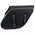 Milwaukee Leather SH638 Black PVC Medium Size Left Side Swing Arm Motorcycle Bag
