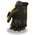 Milwaukee Leather SH791 Men's Black Leather and Yellow Mesh Combo Racing Motorcycle Hand Gloves W/ Elasticized Fingers