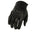 Milwaukee Leather SH812 Men's Black Perforated Leather Gloves with Knuckle Protection