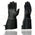 Milwaukee Leather Men's Gauntlet Motorcycle Hand Gloves- Deerskin Long Cuff with Snap Closure Thermal Lined-SH857