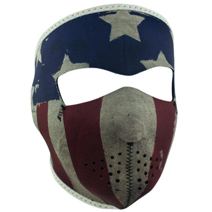 ZanHeadgear WNFM408 Neoprene Full Face Mask Patriot Vintage Design