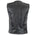 Milwaukee Leather XS1246 Ladies Black 'Braided' Classic Leather Vest