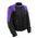 Xelement 'Gold Series' XS22008 Women's 'Be Cool' Black and Purple Armored Textile with Soft-Shell Motorcycle Jacket