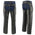 Men's XS301 Black Deep Pocket Premium Leather Motorcycle Chaps