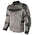 Xelement XS8162 Men's 'Venture' All Season Black with Grey Tri-Tex and Mesh Motorcycle Jacket with X-Armor