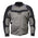 Xelement XS8162 Men's 'Venture' All Season Black with Grey Tri-Tex and Mesh Motorcycle Jacket with X-Armor