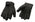 M Boss Motorcycle Apparel BOS37564 Men's Black Perforated Leather Gel Palm Fingerless Gloves