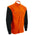 NexGen DM3333 Men's Orange with Black Long Sleeve Button Down Shirt