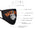 Milwaukee Leather FMD1015 Men's 'The Flip' 100 % Cotton Protective Face Mask with Optional Filter Pocket