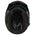 Milwaukee Helmets H7005 Flat Black 'Mayday' Modular Motorcycle Helmet w/ Intercom - Built-in Speaker and Microphone for Men / Women