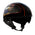 Hot Leathers HLD1037 Gloss Black 'Up Wing Eagle USA' Advanced DOT Unisex Half Helmet with Drop Down Tinted Visor