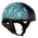 Hot Leathers HLD1041 Gloss Black 'Skull Bones Bolt' Advanced DOT Approved Half Helmet for Men and Women Biker