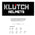 Klutch K-3 'Cruise' Flat Black Half Face Motorcycle Helmet with Snap On Visor