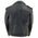 Milwaukee Leather LKK1920 Boy's Black Classic Leather Biker Jacket with Patch Pocket Style
