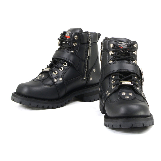 Leather up motorcycle boots online