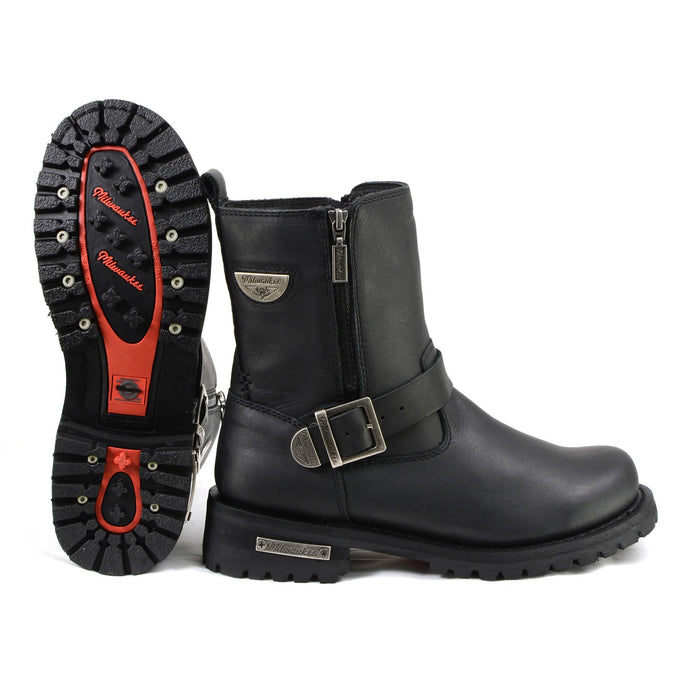 Zip deals motorcycle boots