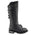 Milwaukee Leather MBL9345 Women's Black 15-inch High Rise Leather Riding Boots with Four Calf Buckles