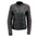 Milwaukee Leather MLL2570 Women's 'Phoenix Embroidered' Black and Purple Motorcycle Leather Jacket