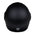 Milwaukee Helmets MPH9812DOT Flat Black 'Menace' Advanced Motorcycle Modular Helmet for Men and Women Biker w/ Drop Down Visor