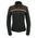 Milwaukee Leather MPL2783 Women's Black Micro Fleece Zipper Front Jacket with Orange Stripe