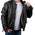 Milwaukee Motorcycle Clothing Company MV5020 Men's Black Motorcycle Leather Jacket with Scotter Collar