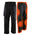 NexGen Heat NXM5715SET Men Black Winter Thermal Heated Pants for Ski Snow and Riding - w/ Battery Pack