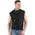 Milwaukee Leather SH2019 Men's Black Textile and Leather Zipper Front Moto Vest