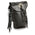 Milwaukee Leather SH506F Unisex Black Leather Belt Bag with Fringe and Concho