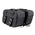 Milwaukee Leather SH57701 Black Medium PVC Zip-Off Motorcycle Saddlebag - Medium