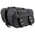 Milwaukee Leather SH57701 Black Medium PVC Zip-Off Motorcycle Saddlebag - Medium