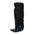 X-Fitness XF1000 Black and Blue Hybrid Kickboxing MMA Shin Guards