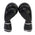 X-Fitness XF2000 Gel Boxing Kickboxing Punching Bag Gloves-BLK/SILVER