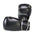 X-Fitness XF2000 Gel Boxing Kickboxing Punching Bag Gloves-BLK/SILVER