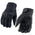 Xelement XG17500 Men's Black Leather 'Hard Knuckle' Racing Gloves