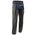 Men's XS405 Classic Black Thermal Lined Leather Motorcycle Chaps with Outside Flap Pocket
